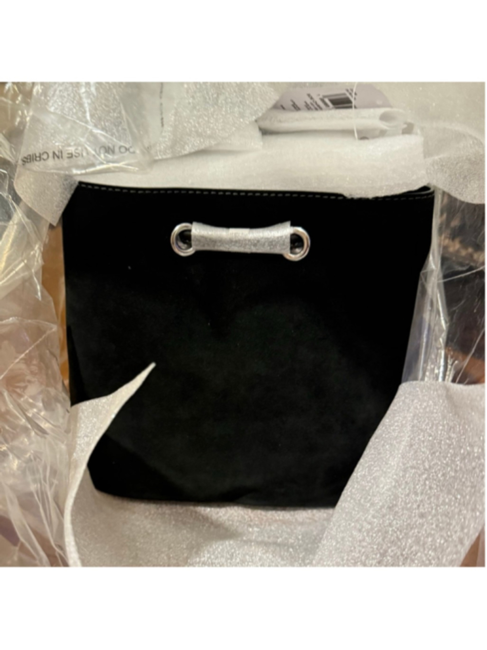 NEW Coach Rowan Bucket Bag Black Suede w/ Removable Zip Pouch CCZ89 NWT - Picture 11 of 14